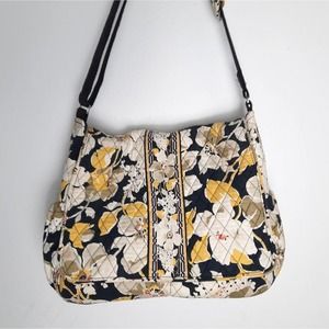 Vera Bradley Messenger Diaper Bag In Dogwood